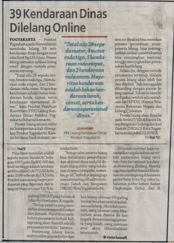 Kliping jogja terbaru