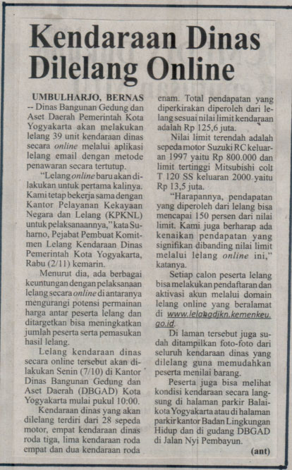 Kliping jogja terbaru