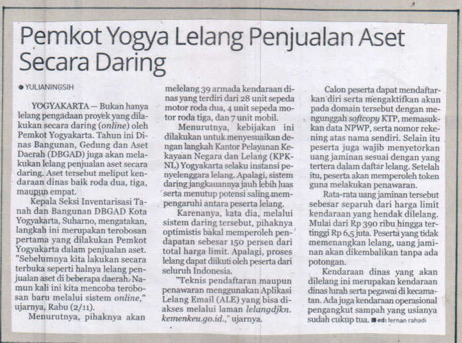 Kliping jogja terbaru