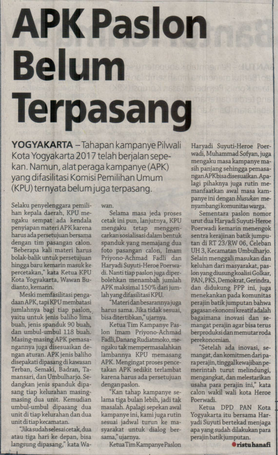 Kliping jogja terbaru