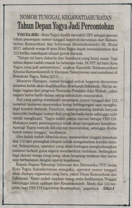 Kliping jogja terbaru