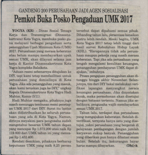 Kliping jogja terbaru