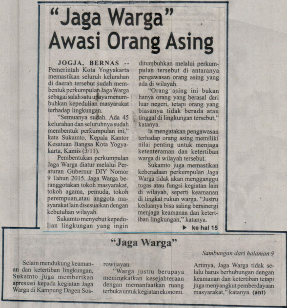 Kliping jogja terbaru