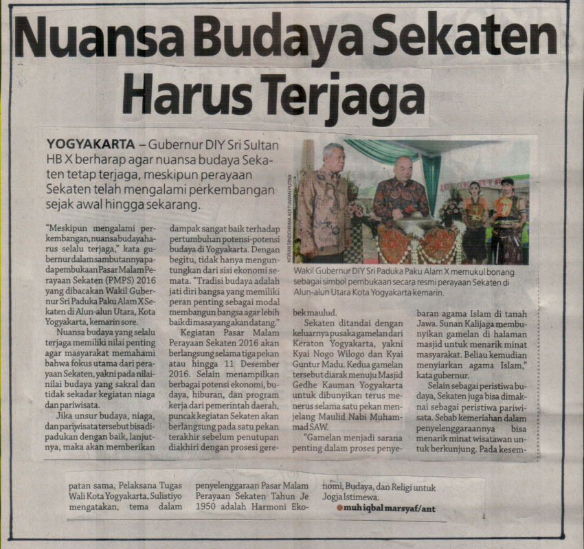 Kliping jogja terbaru