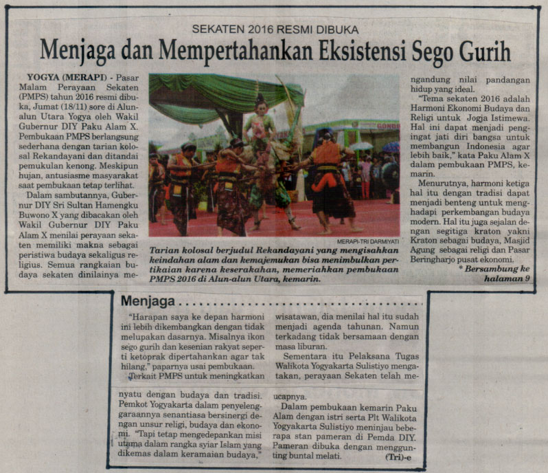 Kliping jogja terbaru