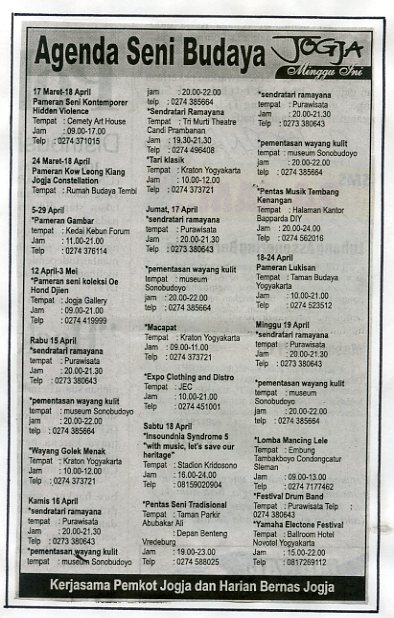 Kliping jogja terbaru