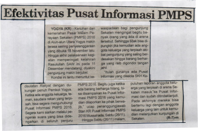 Kliping jogja terbaru