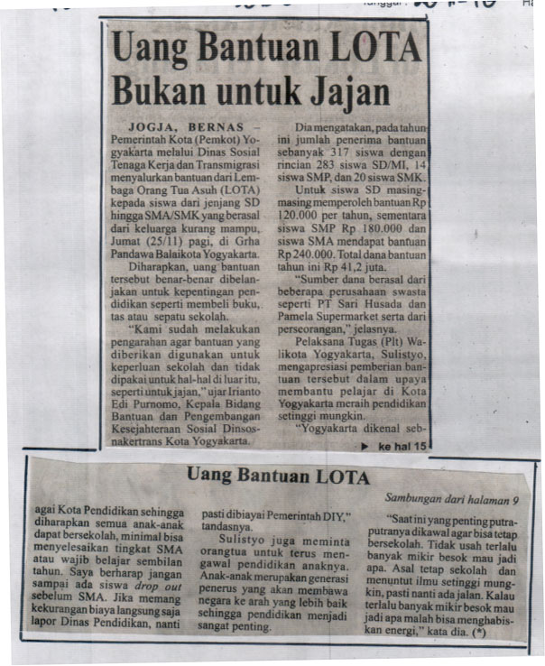 Kliping jogja terbaru