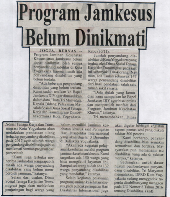 Kliping jogja terbaru