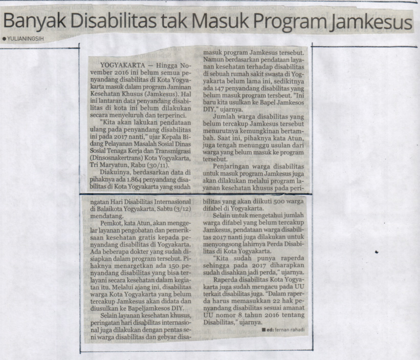Kliping jogja terbaru
