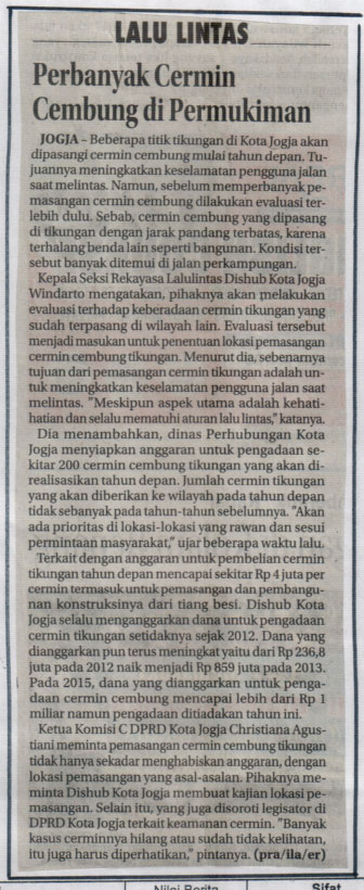 Kliping jogja terbaru