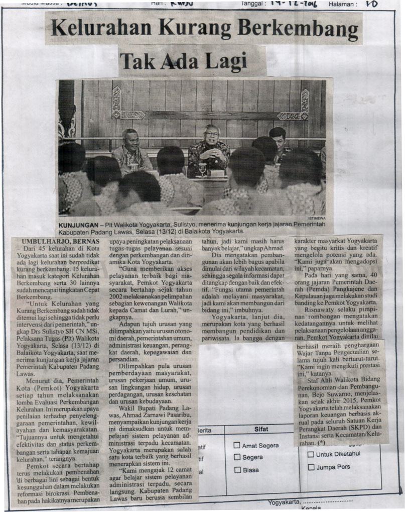 Kliping jogja terbaru