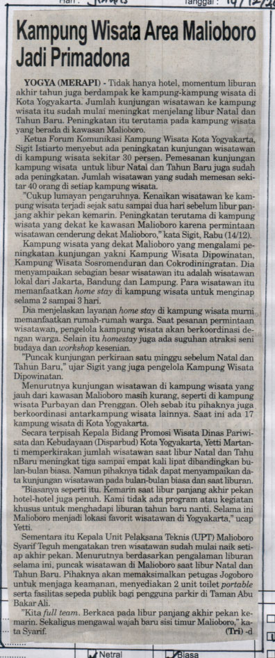 Kliping jogja terbaru