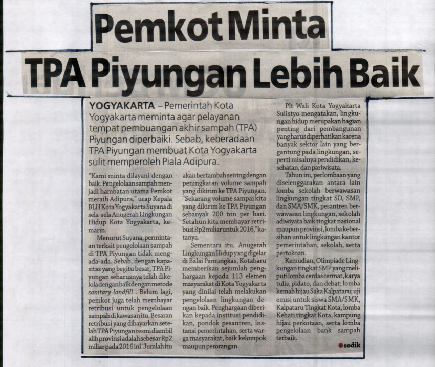 Kliping jogja terbaru