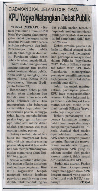 Kliping jogja terbaru
