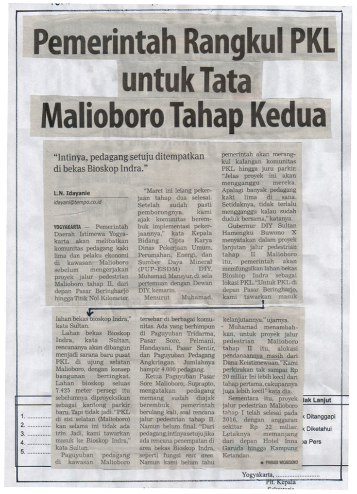 Kliping jogja terbaru