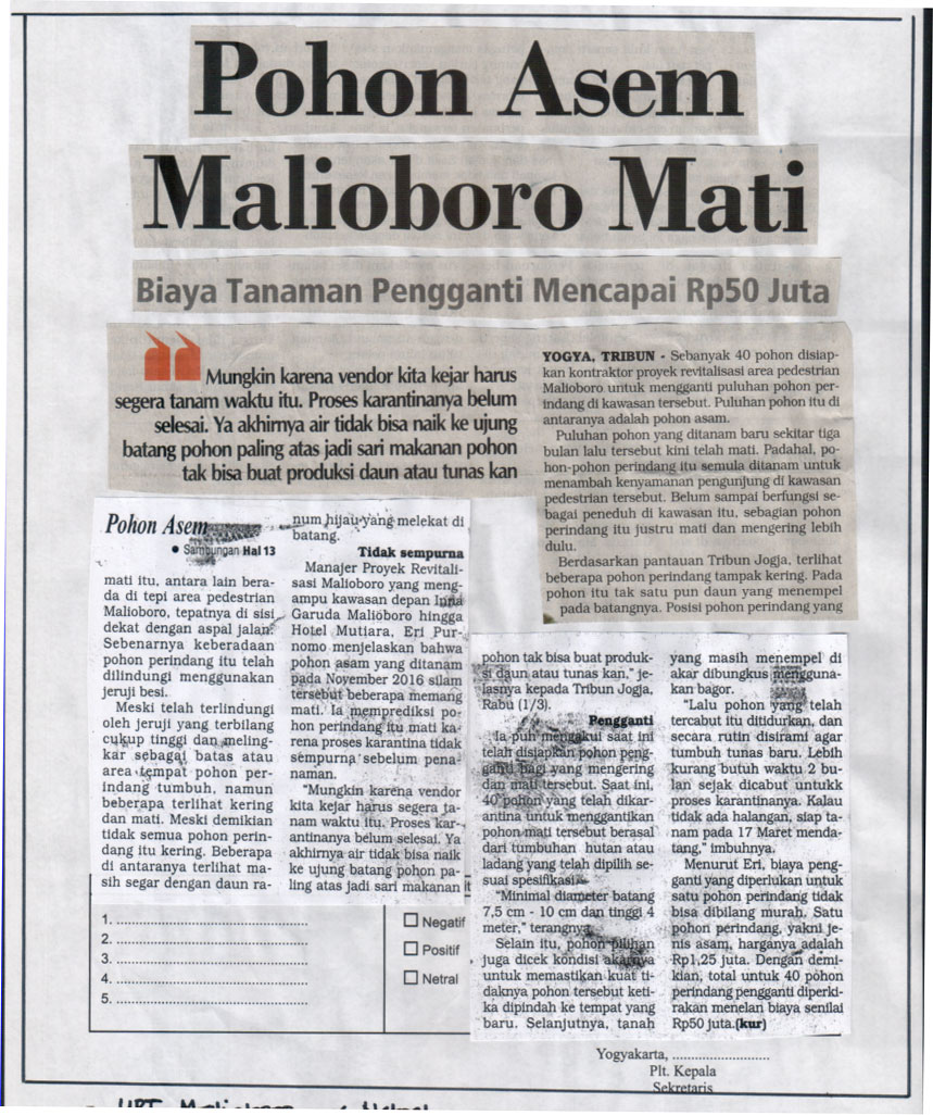 Kliping jogja terbaru