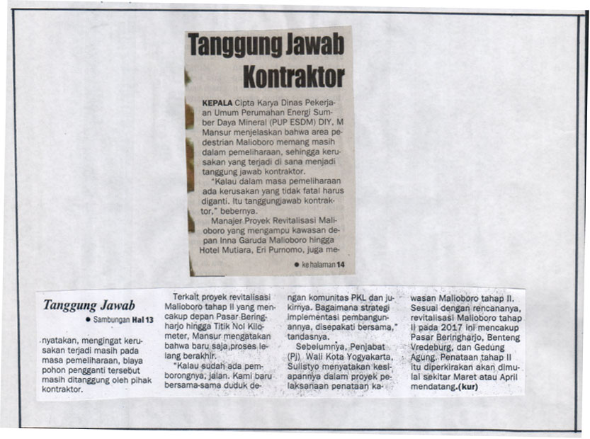 Kliping jogja terbaru