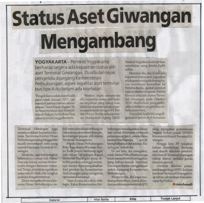 Kliping jogja terbaru