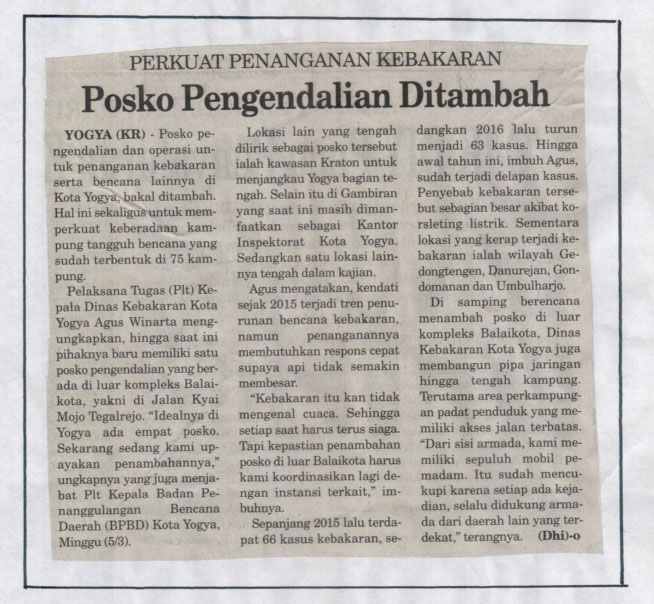 Kliping jogja terbaru