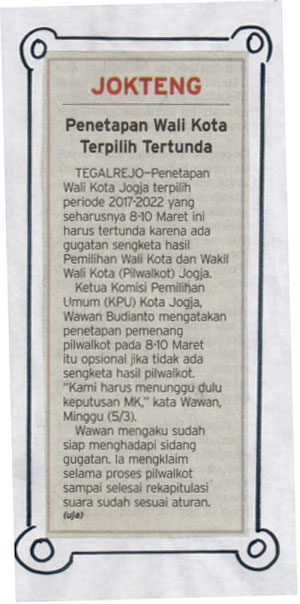 Kliping jogja terbaru