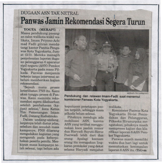 Kliping jogja terbaru