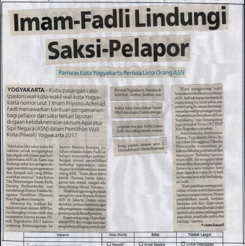 Kliping jogja terbaru