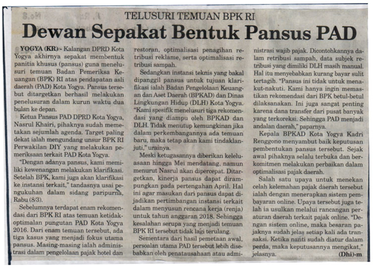 Kliping jogja terbaru