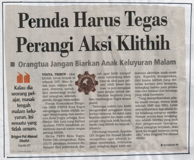 Kliping jogja terbaru
