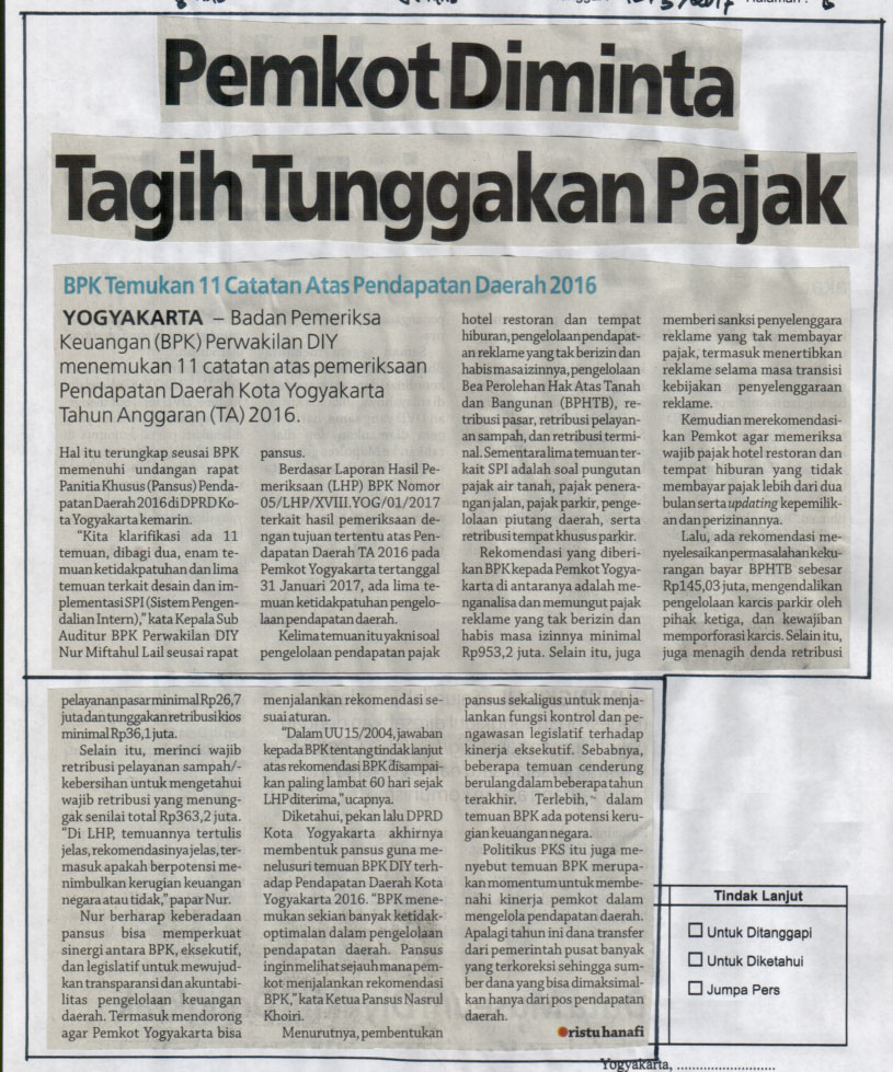 Kliping jogja terbaru