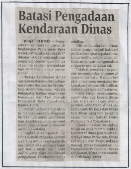 Kliping jogja terbaru