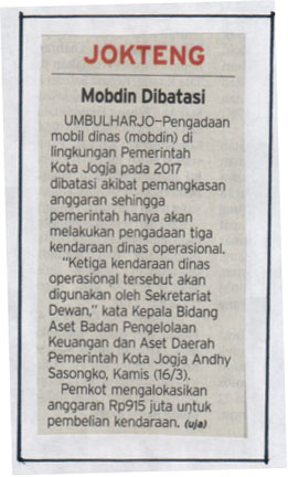 Kliping jogja terbaru