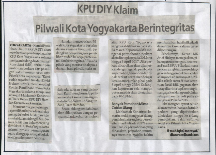 Kliping jogja terbaru