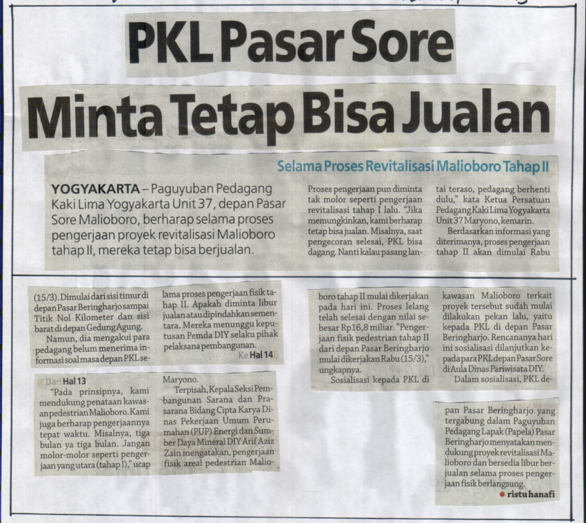 Kliping jogja terbaru