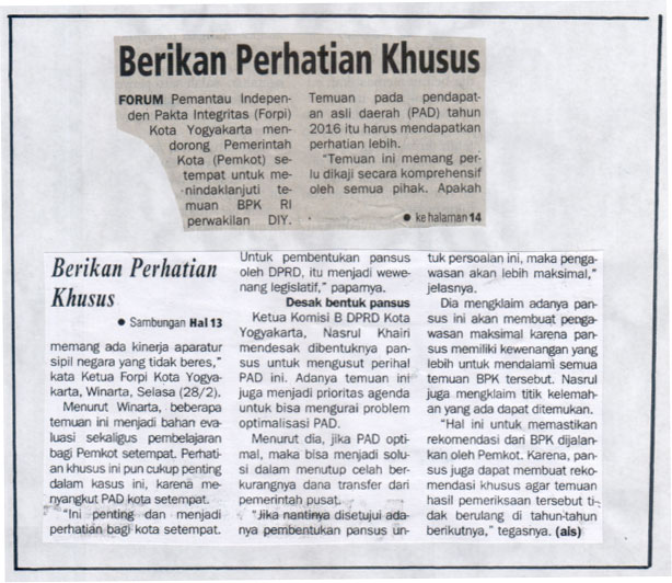 Kliping jogja terbaru