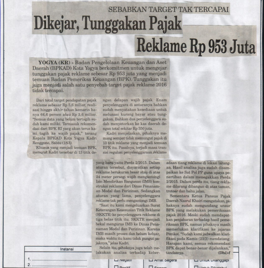 Kliping jogja terbaru