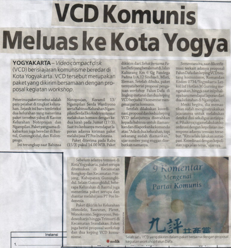 Kliping jogja terbaru