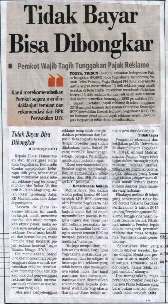 Kliping jogja terbaru