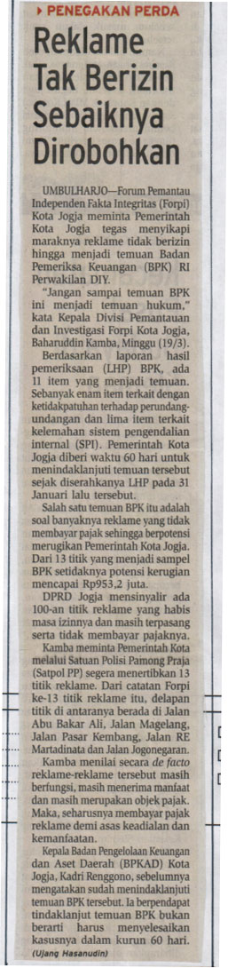 Kliping jogja terbaru