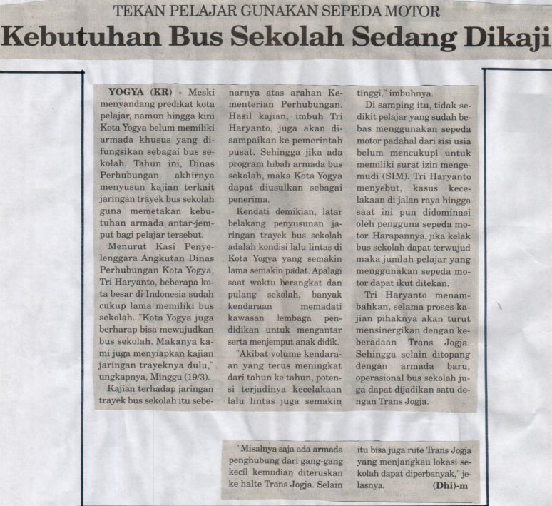 Kliping jogja terbaru