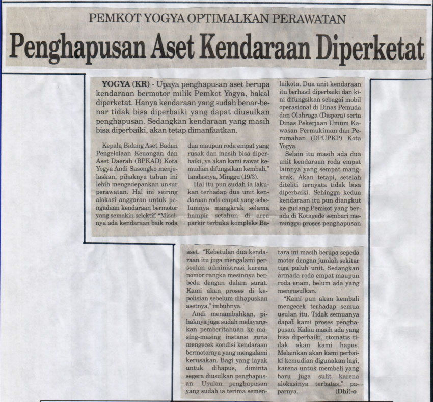Kliping jogja terbaru