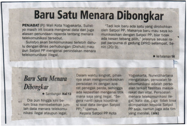 Kliping jogja terbaru