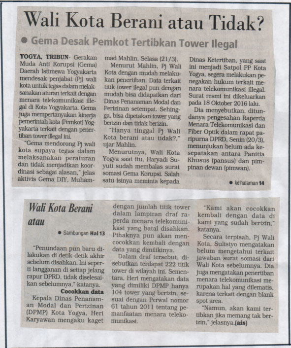 Kliping jogja terbaru