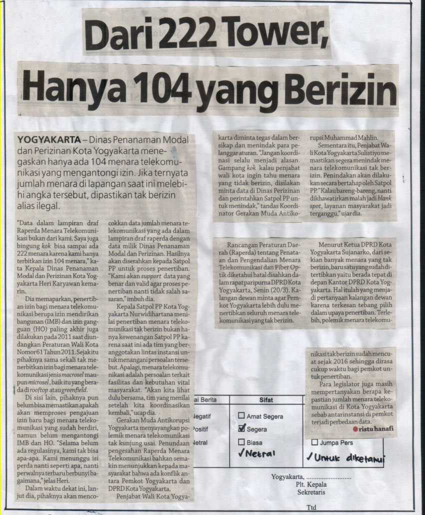 Kliping jogja terbaru