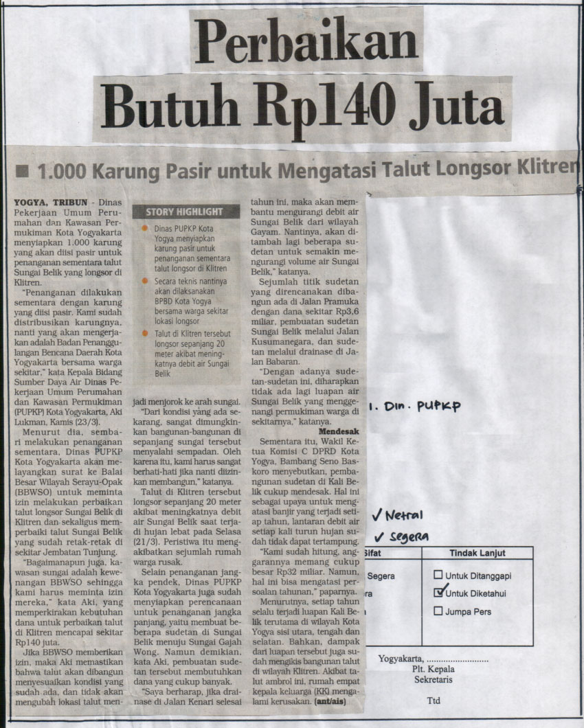 Kliping jogja terbaru