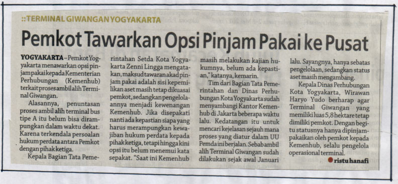 Kliping jogja terbaru