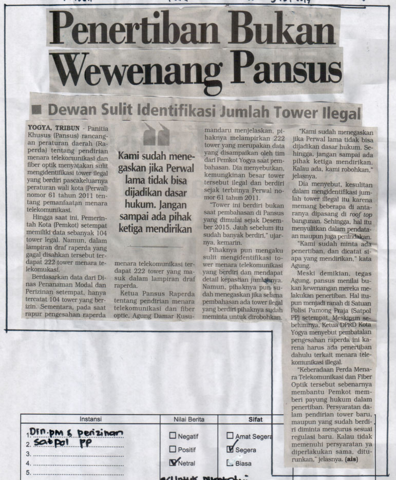 Kliping jogja terbaru