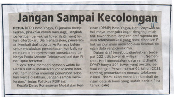 Kliping jogja terbaru