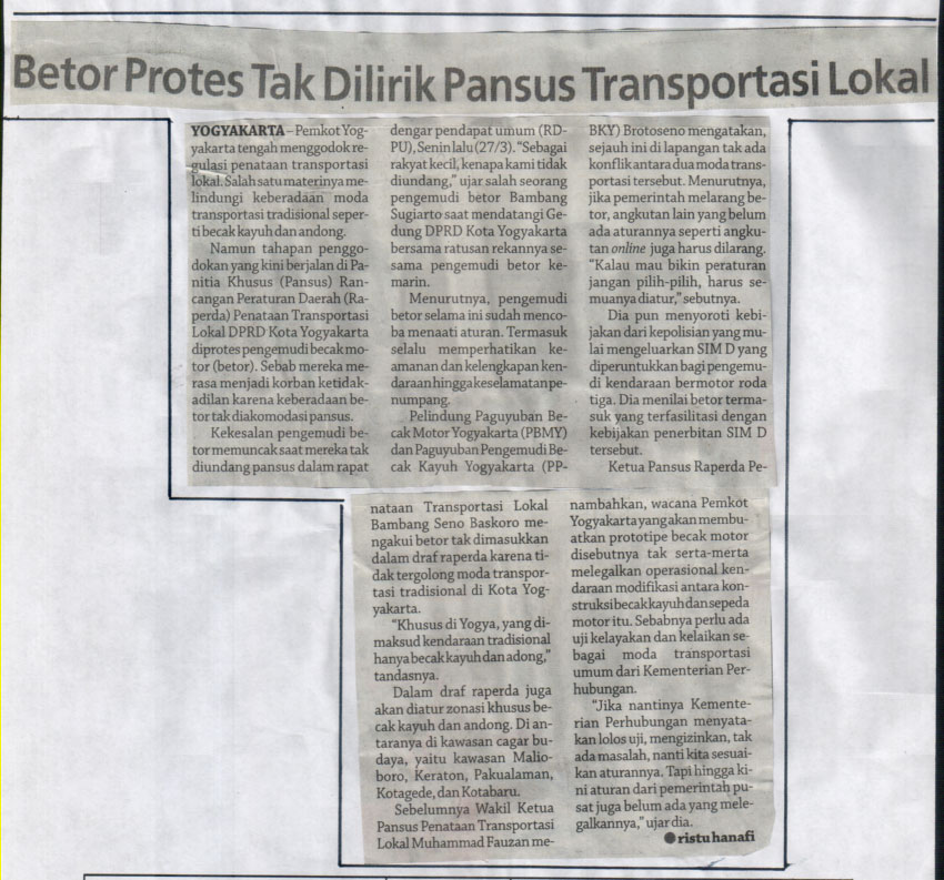Kliping jogja terbaru