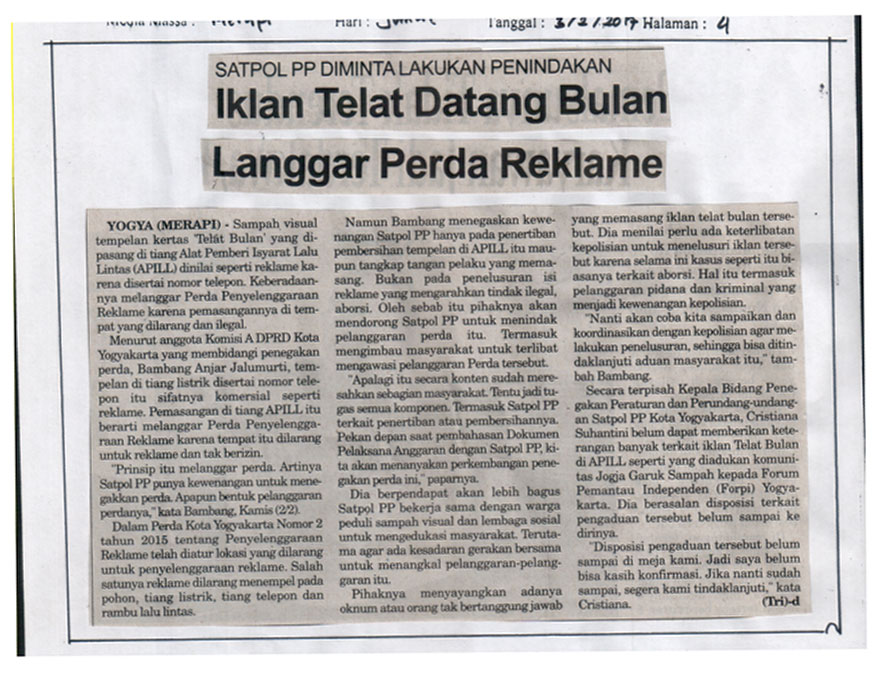Kliping jogja terbaru